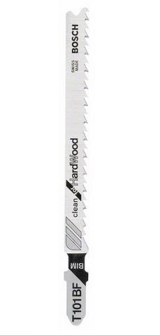 Bosch Lames de scie sauteuse T 101 BF VE x 25 Clean pour bois dur