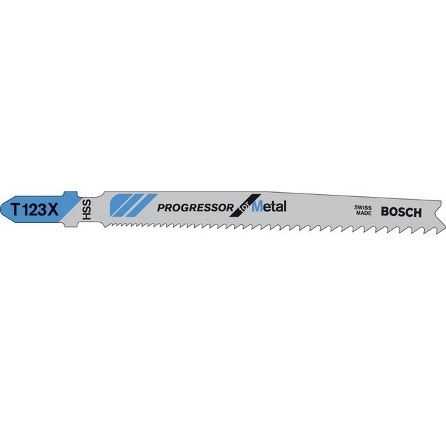 Bosch Lames de scie sauteuse T 123 XF Progressor for Metal