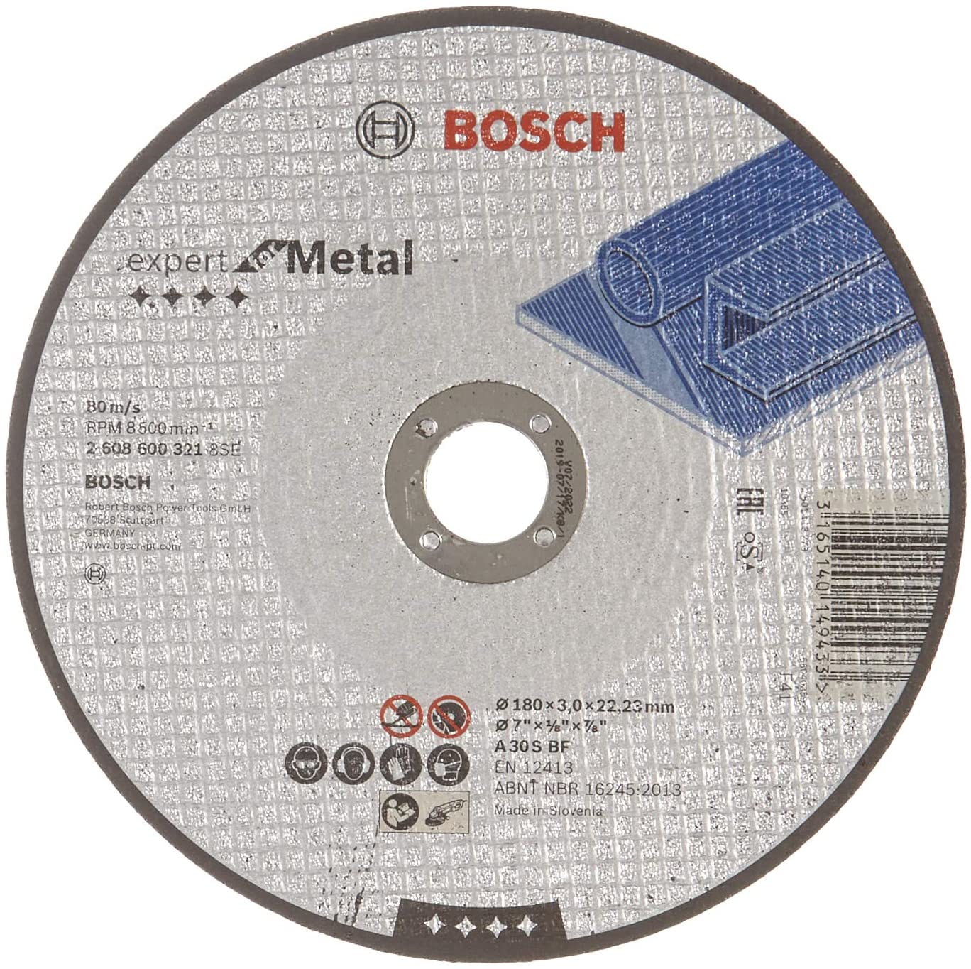 Bosch Professional Disque à tronçonner Expert pour Métal