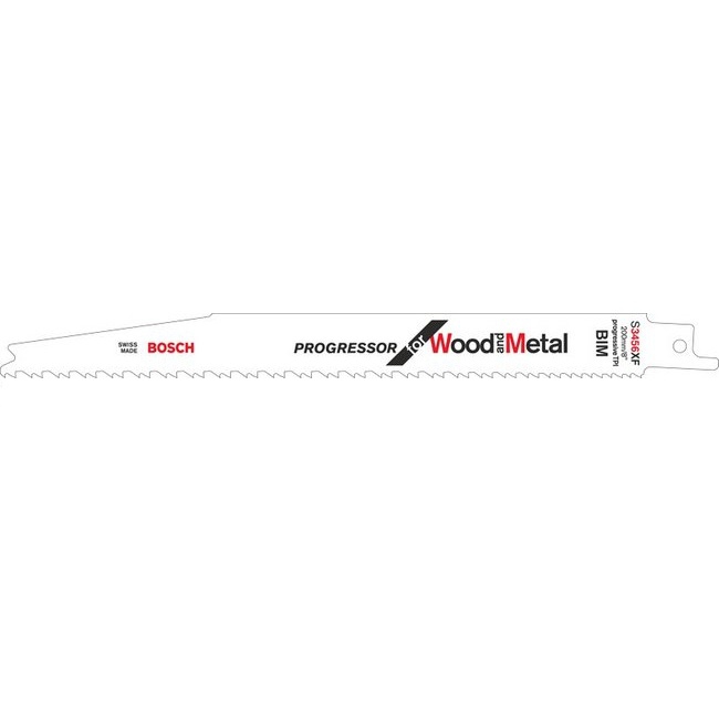 Bosch 2 lames de scie sabre bois 3456XF l.150mm