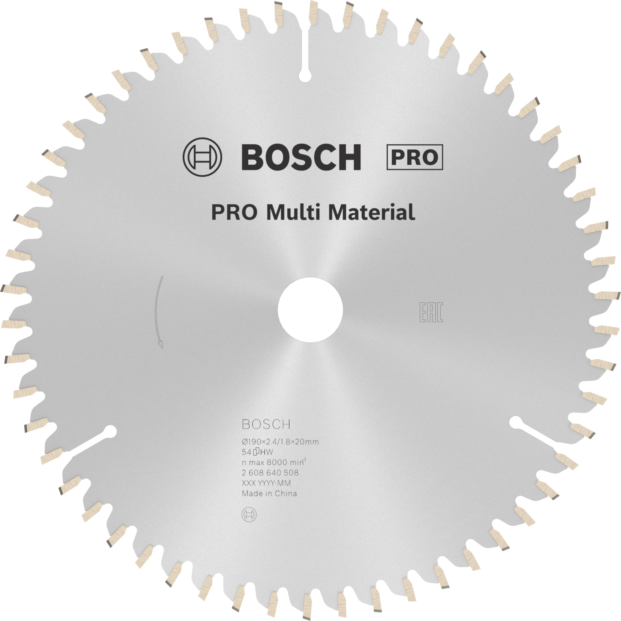 Bosch Kreissägeblatt Multi Material