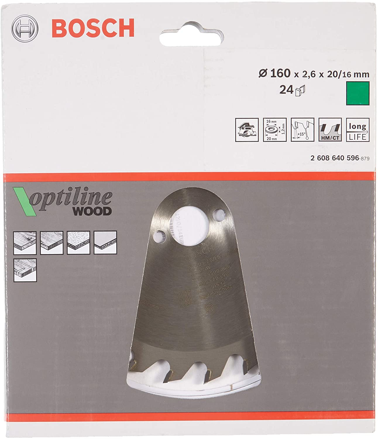 Bosch Optiline 160x20 mm