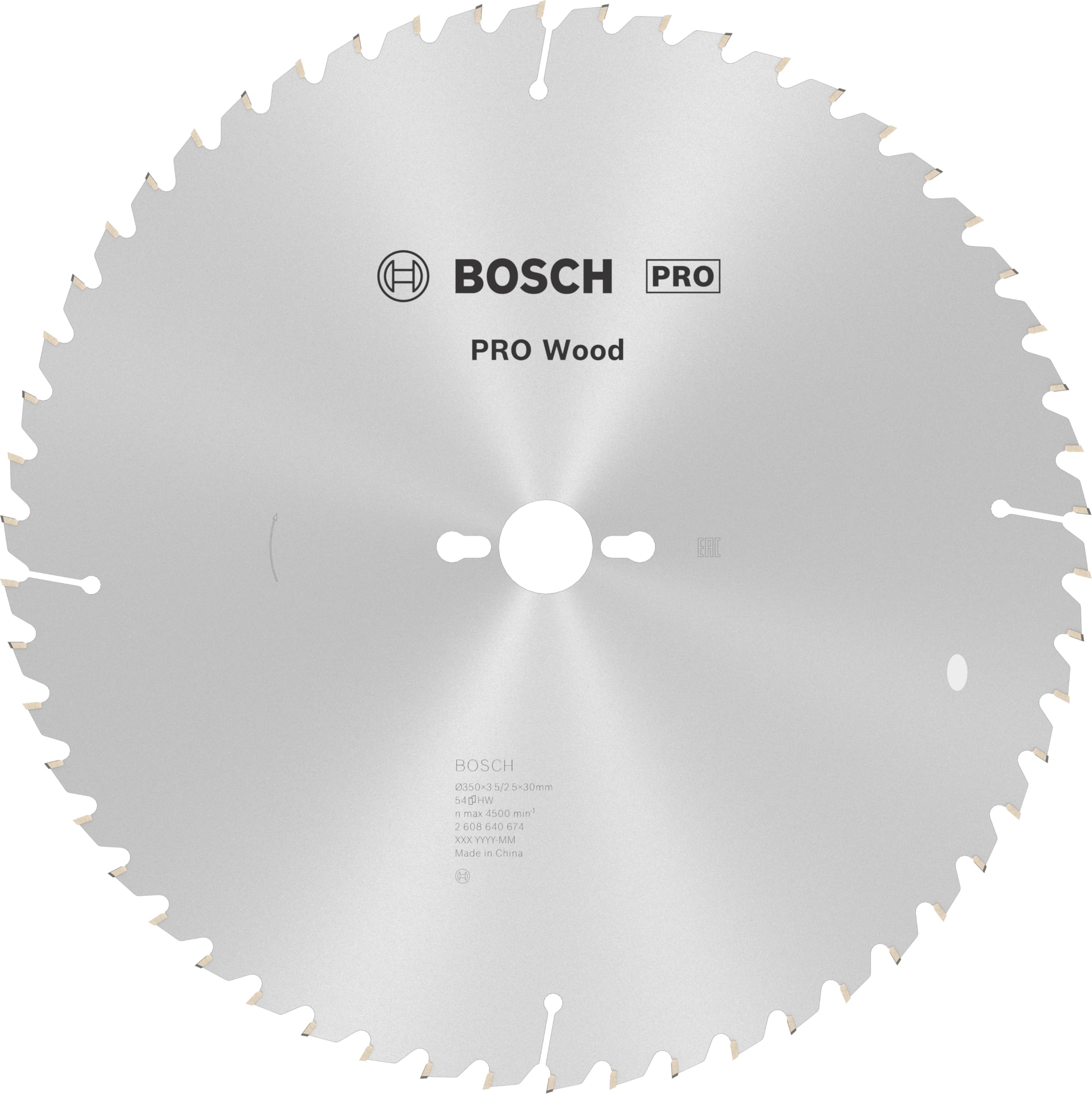 Bosch PRO Wood Kreissägeblatt