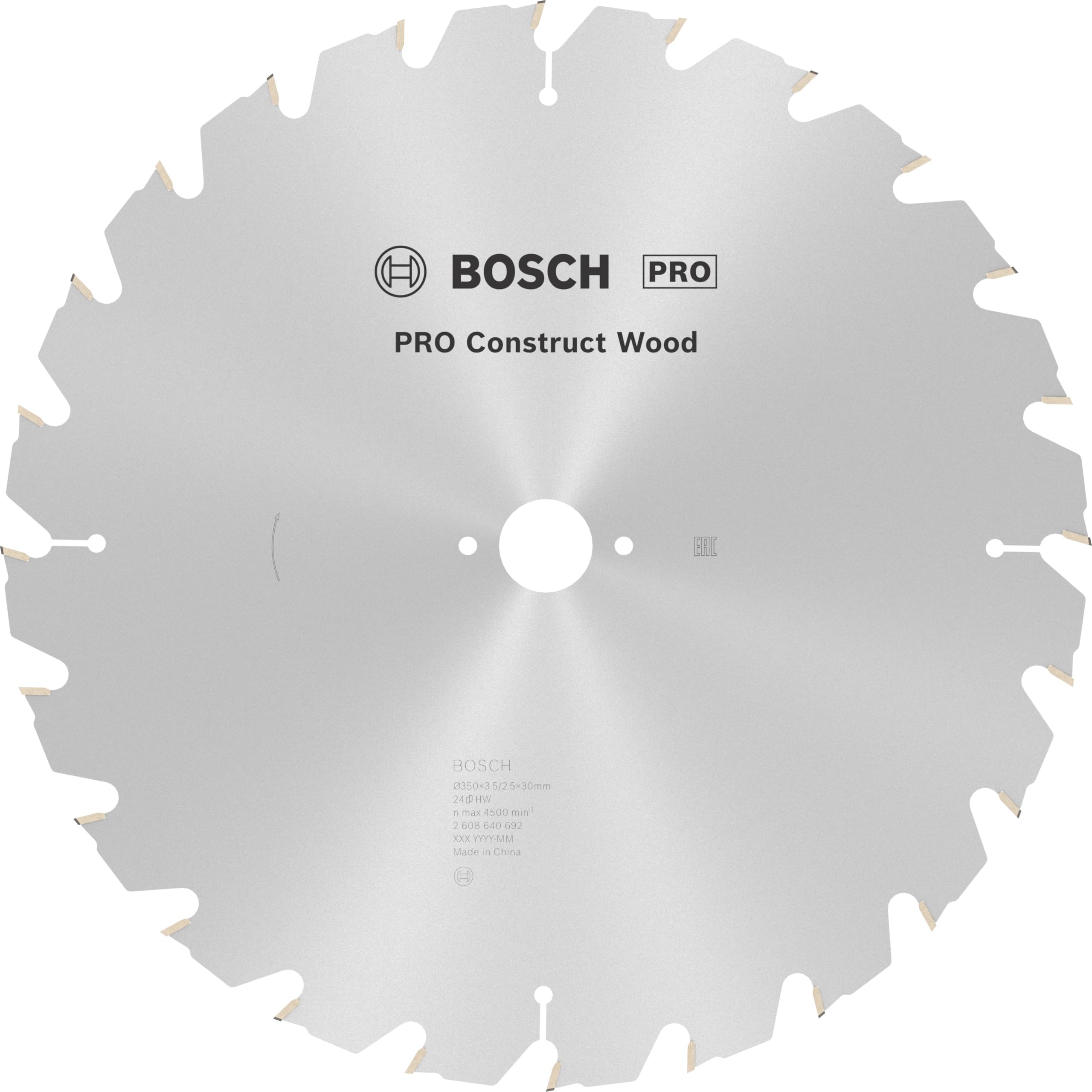 Bosch Kreissägeblatt Construct Wood