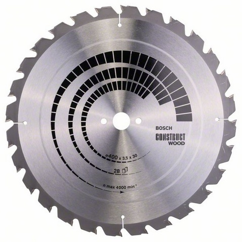 Bosch Kreissägeblatt Construct Wood