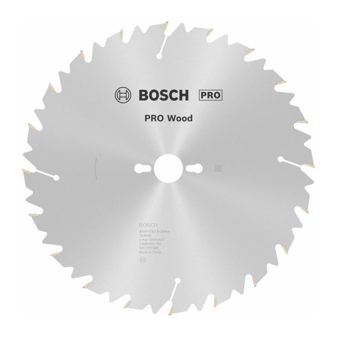 Bosch Lame de scie circulaire Construct Wood 300 x 30 x 2,8 mm 20