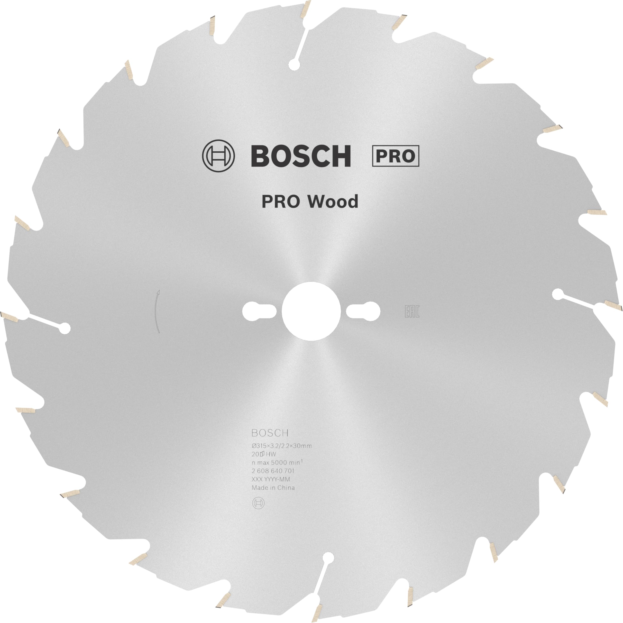 Bosch Kreissägeblatt Construct Wood