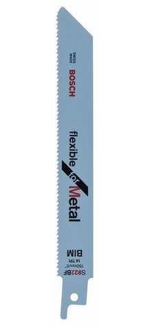 Bosch Säbelsägeblatt S 922 BF Flexible for Metal