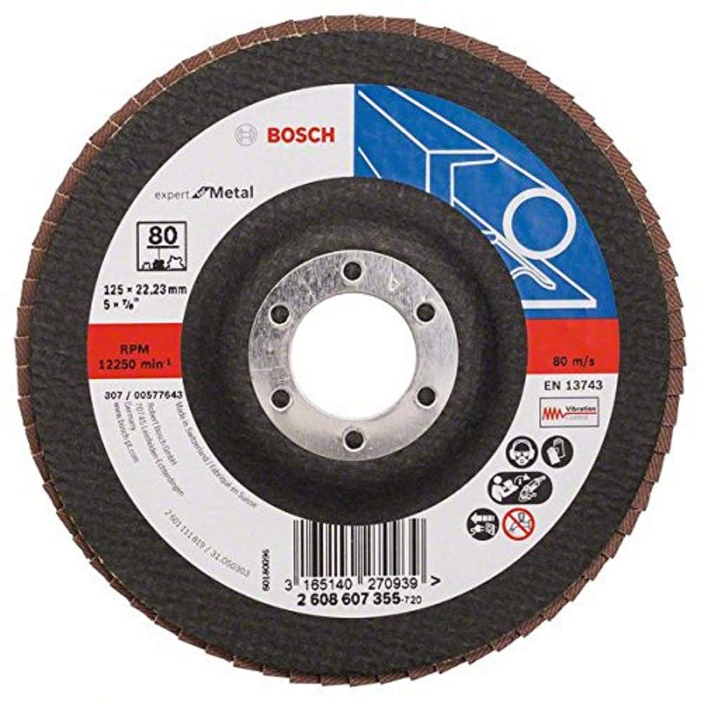 Bosch Fächerschleifscheibe X551 Expert for Metal