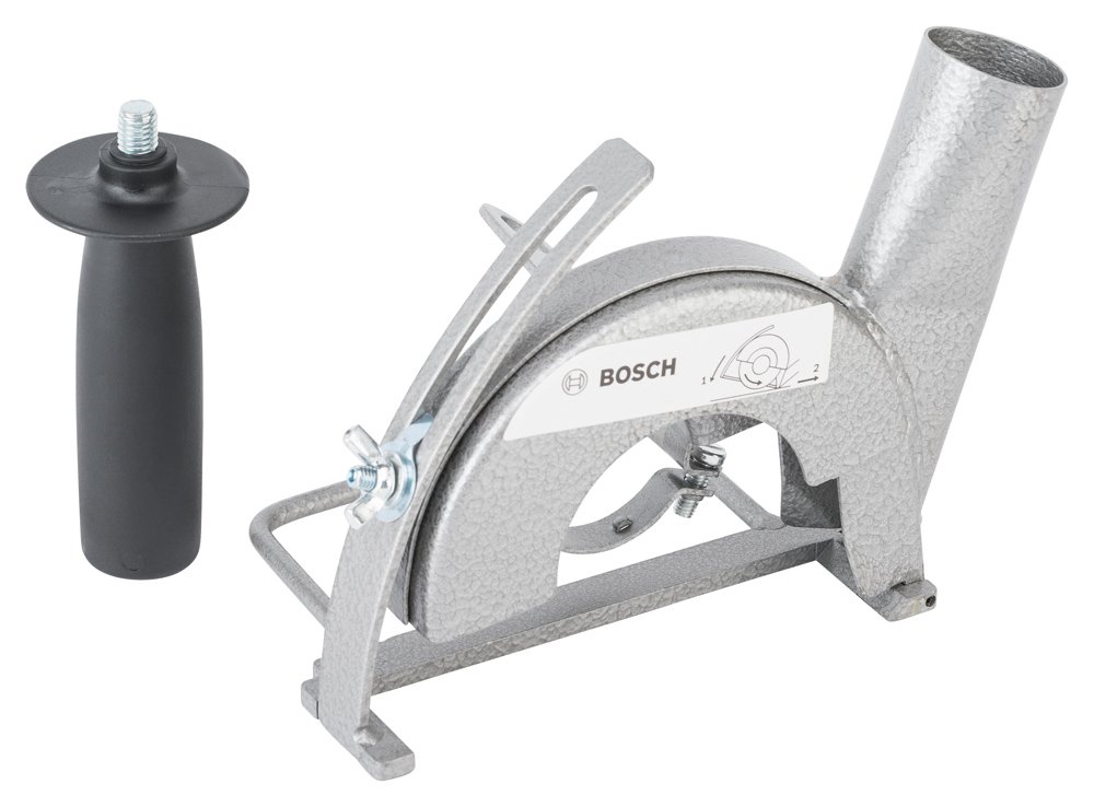 Bosch Professional Glissière de guidage avec raccord d'aspiration 115/125 mm