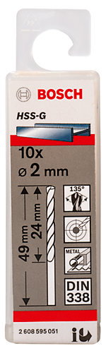 Bosch Foret métal (x10)