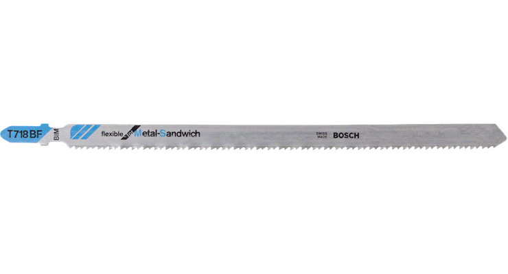 Bosch Lames de scie sauteuse T 718 BF Flexible for Metal-Sandwich
