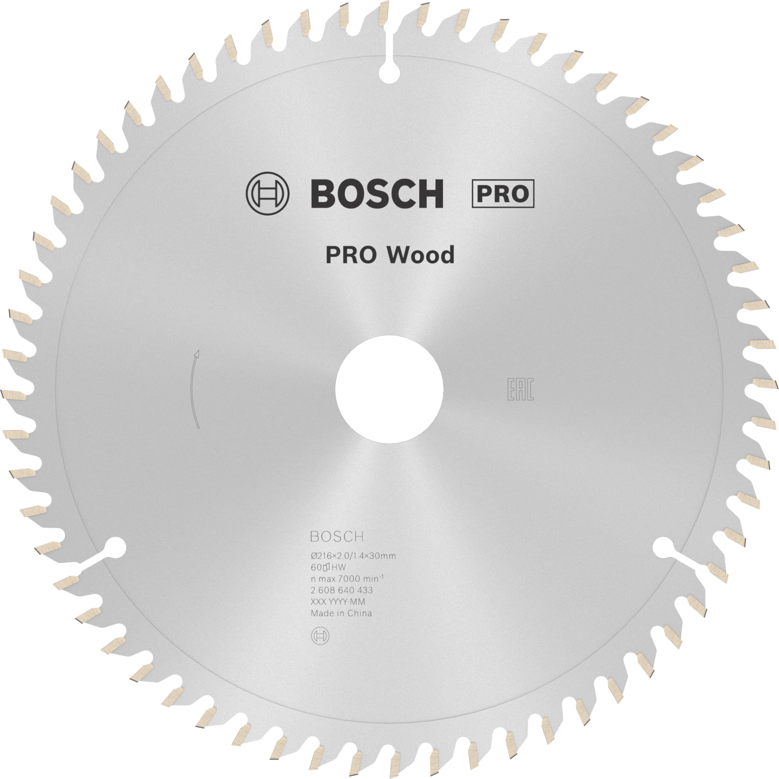 Bosch PRO Wood Kreissägeblatt
