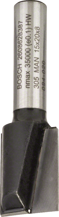 Bosch Professional Fraise 8 mm 15 x 20 x 51 mm