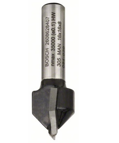 Bosch V-Nutfräser Standard for Wood