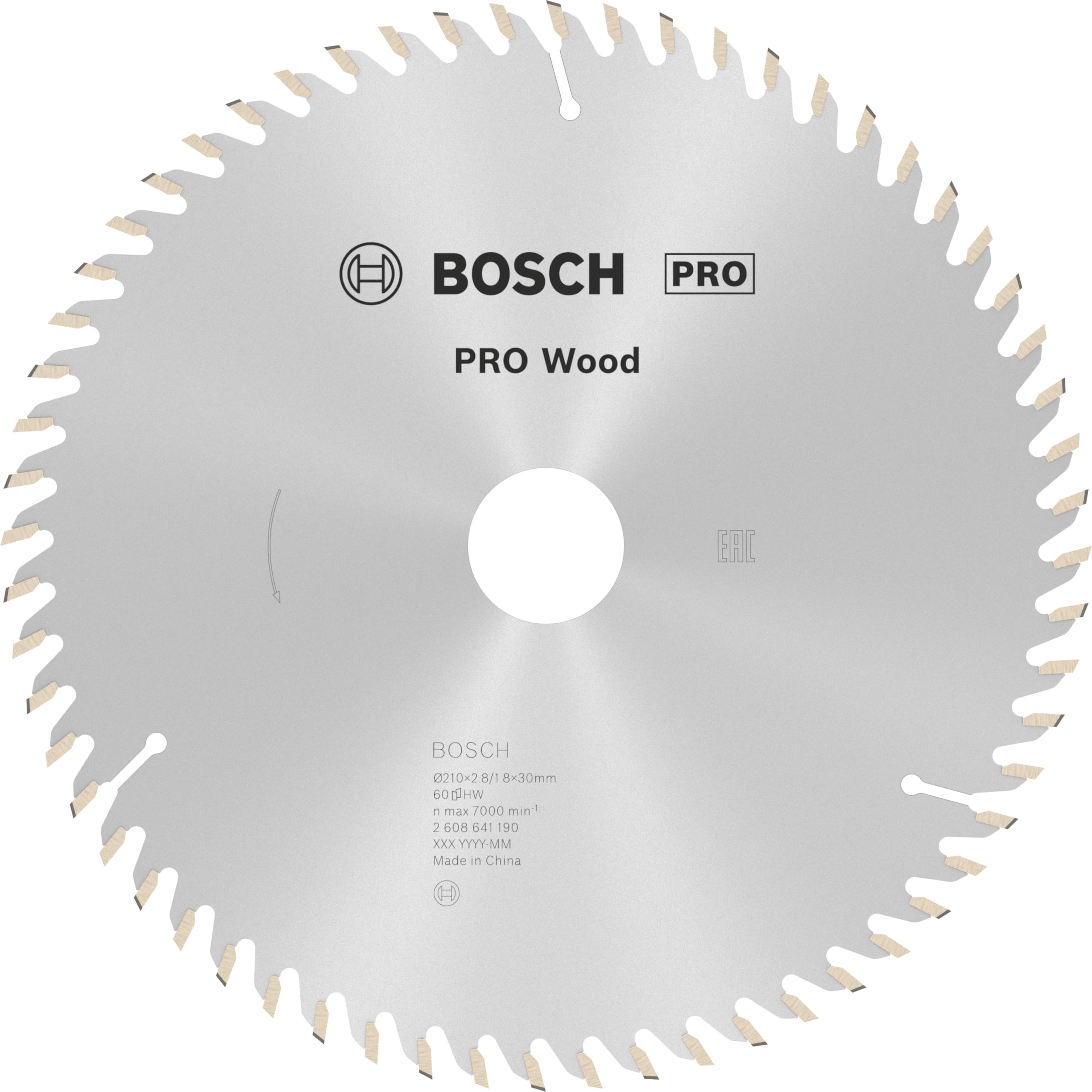 Bosch PRO Wood Kreissägeblatt