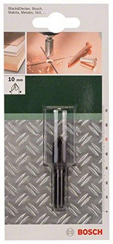 Bosch Fraise conique à lamer HCS à 5 taillants Diamètre 10 mm