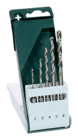 Bosch Coffret de 5 forets métal 6 pans