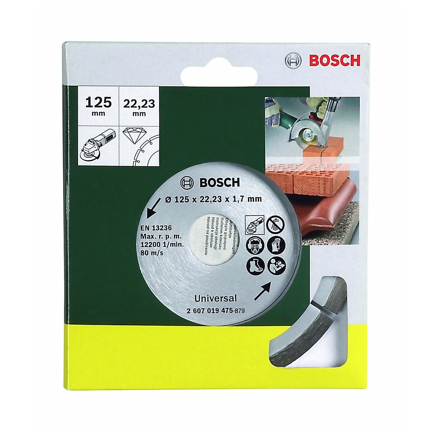 Bosch Disque à tronçonner diamant universel