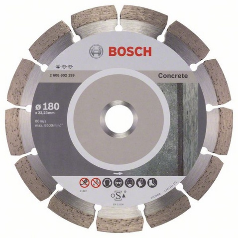 Bosch Disque à tronçonner diamant Standard pour Béton