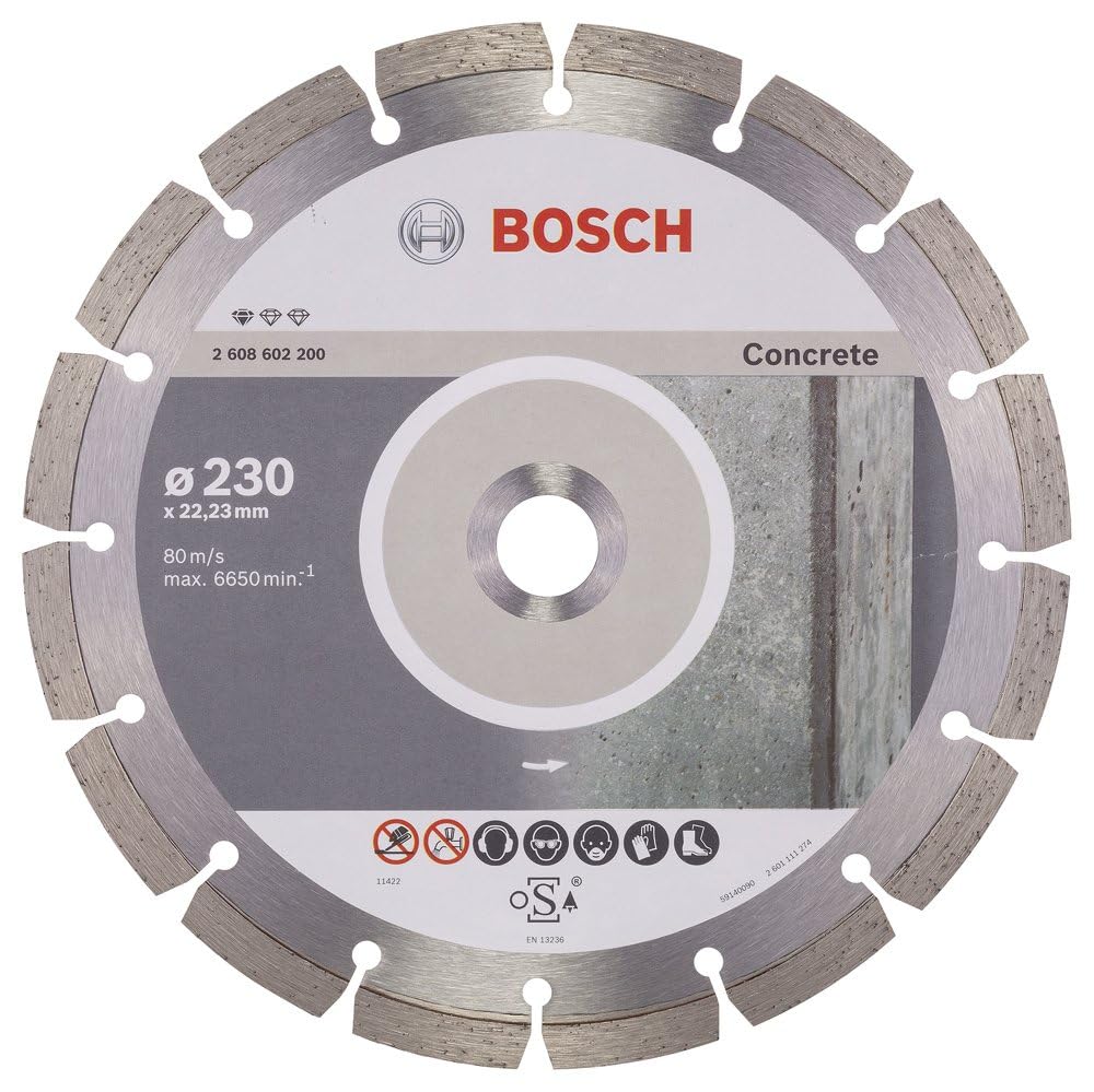 Bosch Disque à tronçonner diamant Standard pour Béton