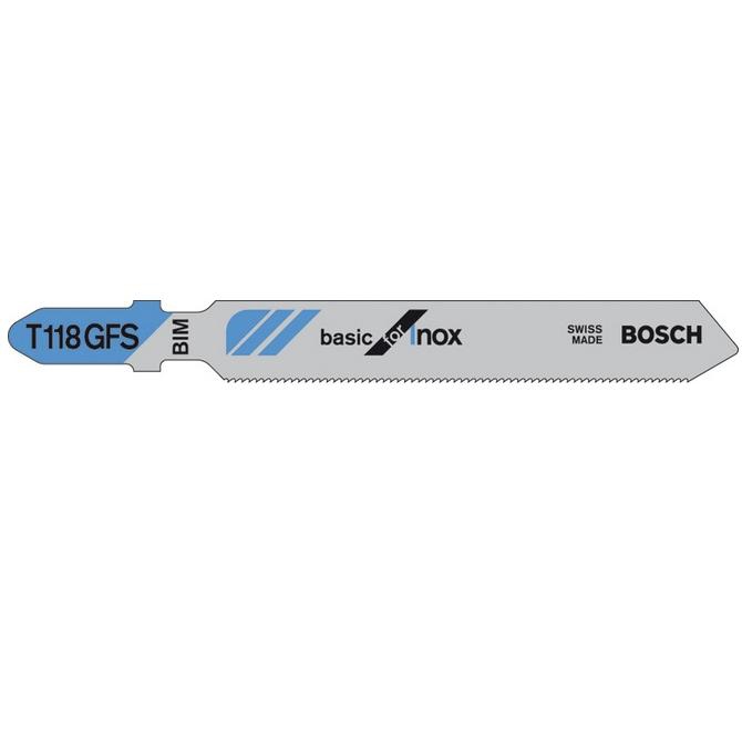 Bosch Stichsägeblatt T 118 GFS Basic for Inox