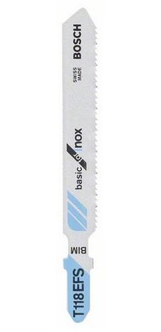 Bosch Stichsägeblatt T 118 EFS Basic for Inox