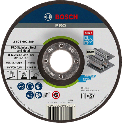Bosch 125 x 2,5 mm