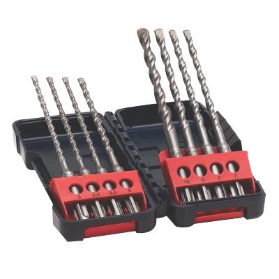 Bosch Coffret robuste de 8 forets pour perforateur SDS Plus
