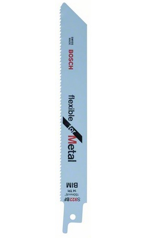 Bosch Säbelsägeblatt S 922 BF Flexible for Metal