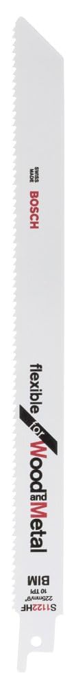 Bosch Säbelsägeblatt S 1122 HF Flexible for Wood and Metal
