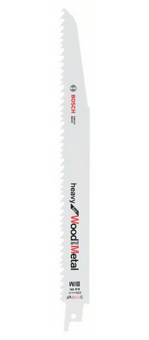 Bosch Professional Coffret de 5 lame de scie sabre S 1110 VF Heavy for Wood and Metal