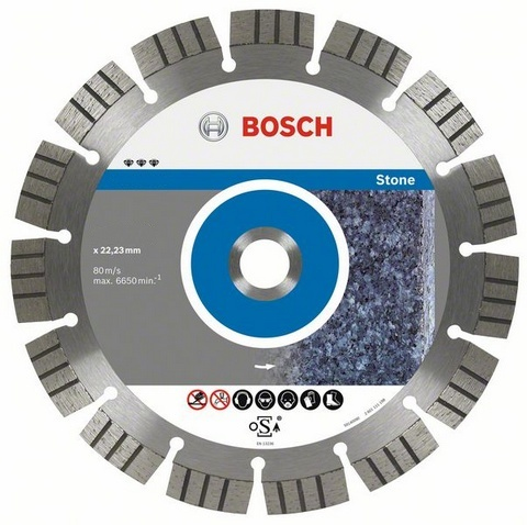 Bosch Professional Disque à tronçonner diamant Best for Stone