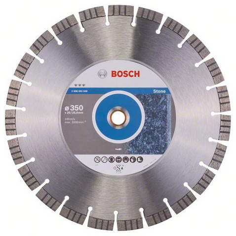 Bosch Disque à tronçonner diamant Best for Stone
