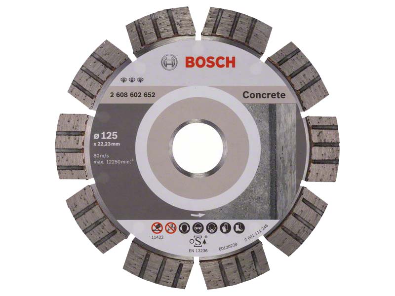 Bosch Best for Concrete 125 mm
