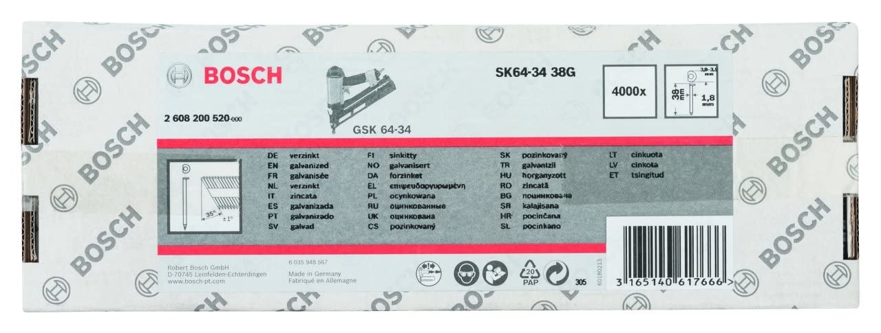 Bosch Senkkopf-Stifte SK64-34 38G