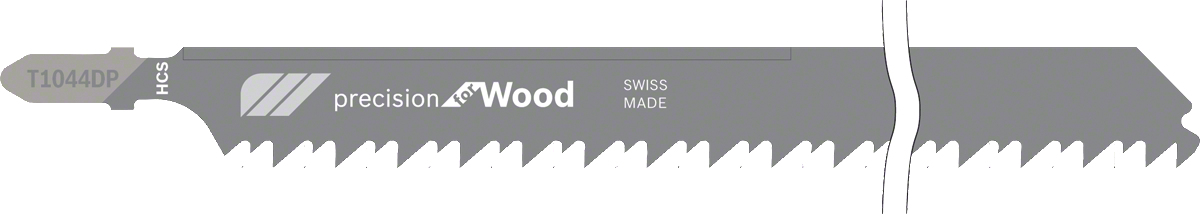 Bosch Stichsägeblatt T 1044 DP Precision for Wood