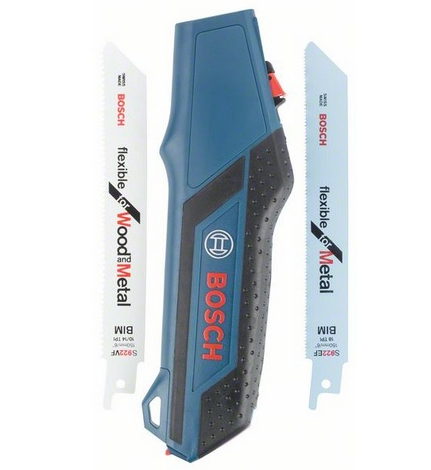 Bosch Professional Scie à main + 2 lames Bosch bois et métal