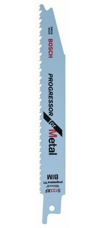 Bosch Säbelsägeblatt S 123 XF Progressor for Metal