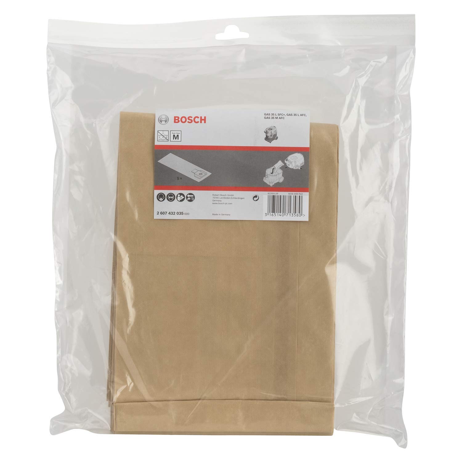 Bosch Papierfilterbeutel