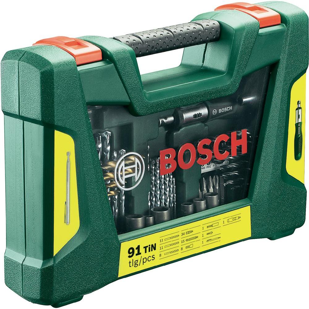 Bosch 91 pièces V-Line TiN-Foret- und Bit-Set
