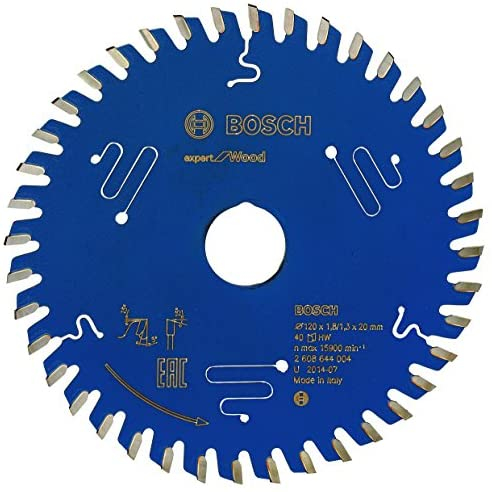 Bosch Lame p. scie circulaire Expert for Wood D. ext. 120 mm nbre. de dents 40 WZ perç