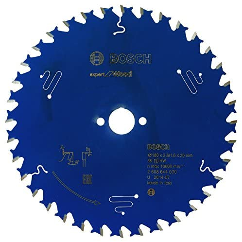 Bosch Lame de scie circulaire Expert pour bois 180 x 20 x 2,6 mm 36
