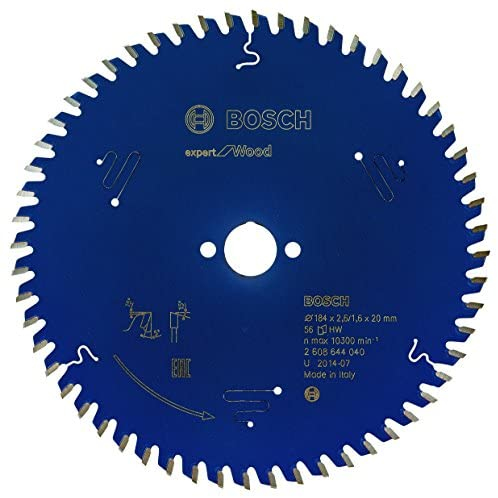 Bosch Lame de scie circulaire Expert pour bois 184 x 20 x 2,6 mm 56