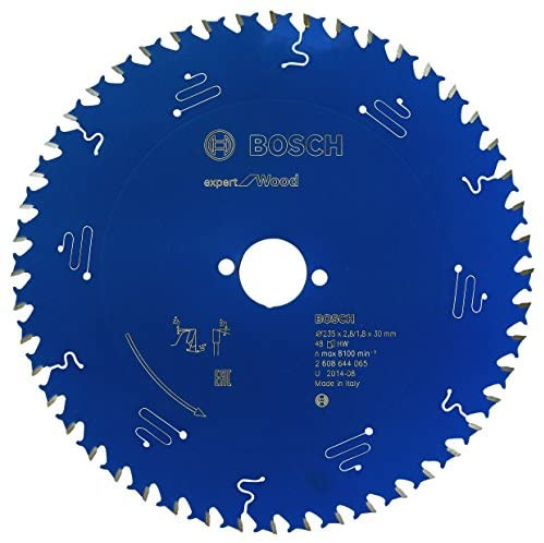 Bosch Expert Lame de scie circulaire pour bois 235 x 30 x 1,8mm 48 dents