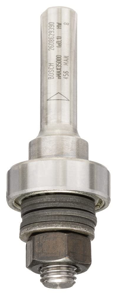 Bosch Professional 2608629390 Tige pour fraise circulaire à rainurer avec roulement à bille 8 mm d 22 mm G 60,3 mm