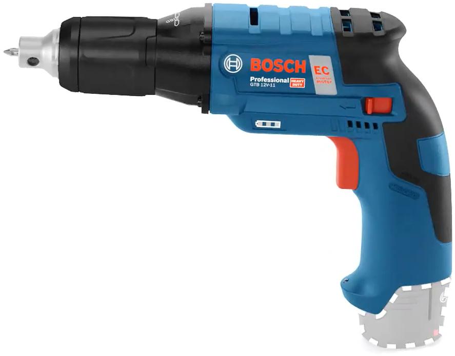Bosch Visseuse plaquiste 12V GTB 12V-11 (sans batterie ni chargeur) en coffret L-BOXX