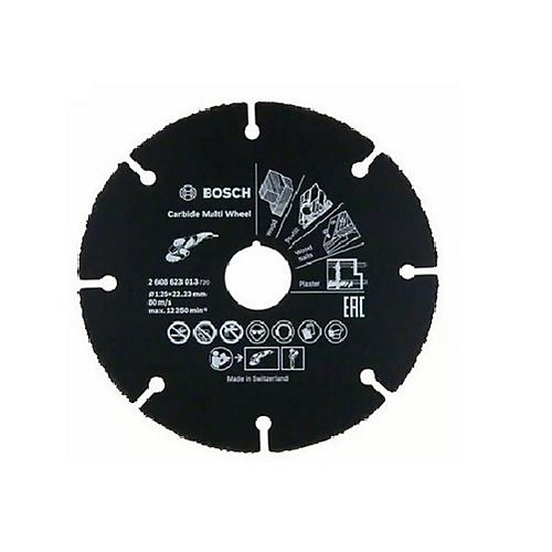 Bosch Disque à tronçonner Carbide Multi Wheel D.125mm