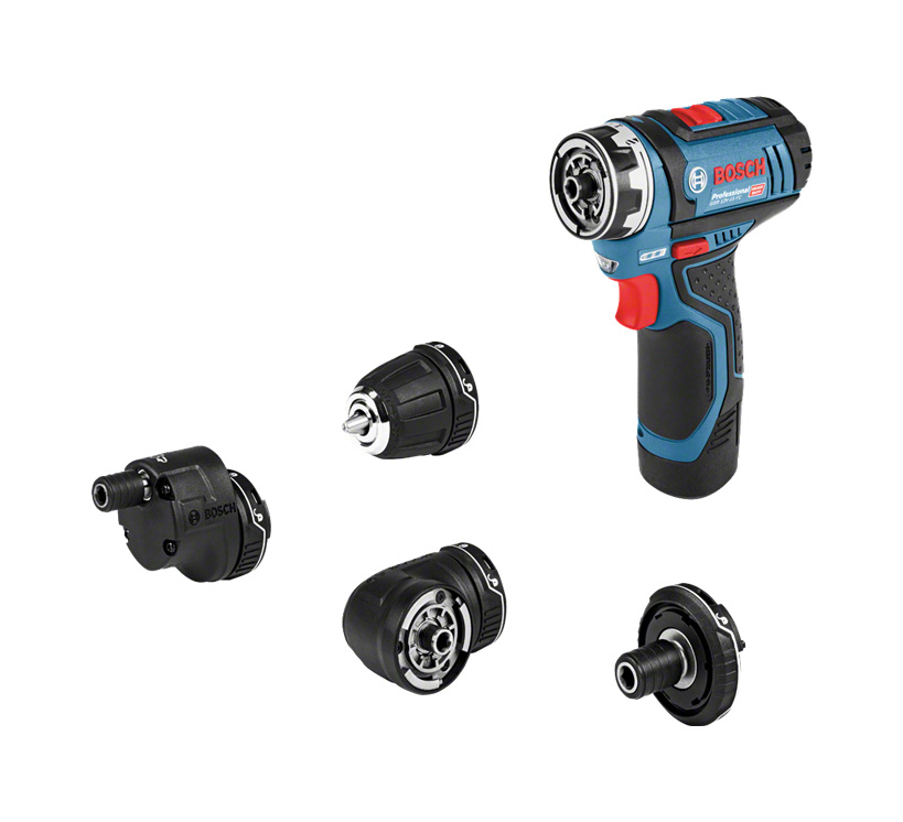 Bosch Akku-Bohrschrauber GSR 12V-15 FC Professional solo