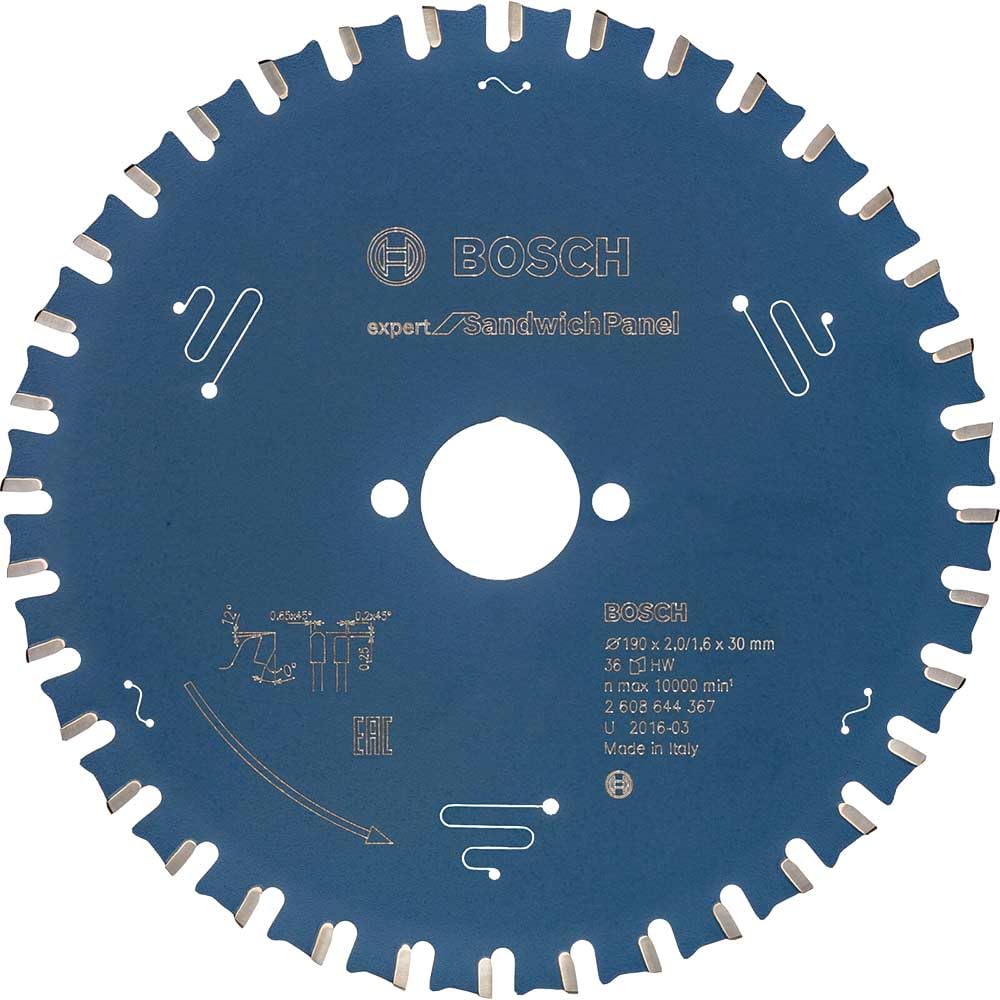 Bosch Kreissägeblatt Expert for Sandwich Panel
